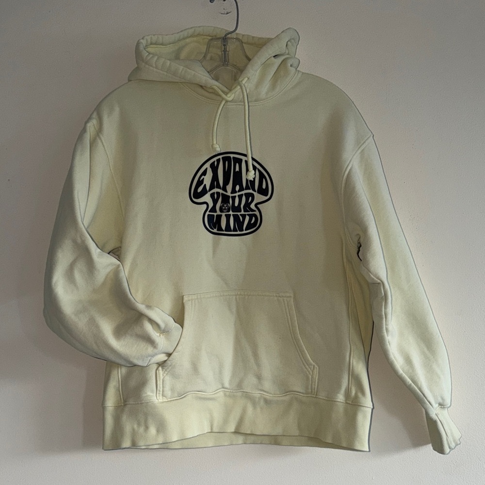 TNA cozy fleece boyfriend hoodie oversized pastel